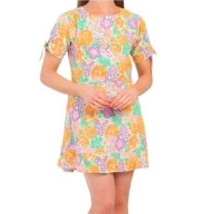 Faithfull the Brand NWT Ade Floral Daphanie Mini Dress Spring Summer Floral 8